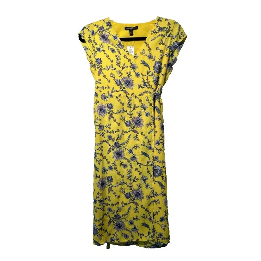Woman Banana Republic Dress Cottagecore Peasant Fairy Dainty Prairie Flowy Sz 0P